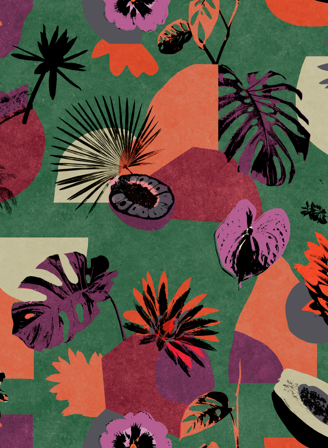 Tapete Tropicalia - Verde