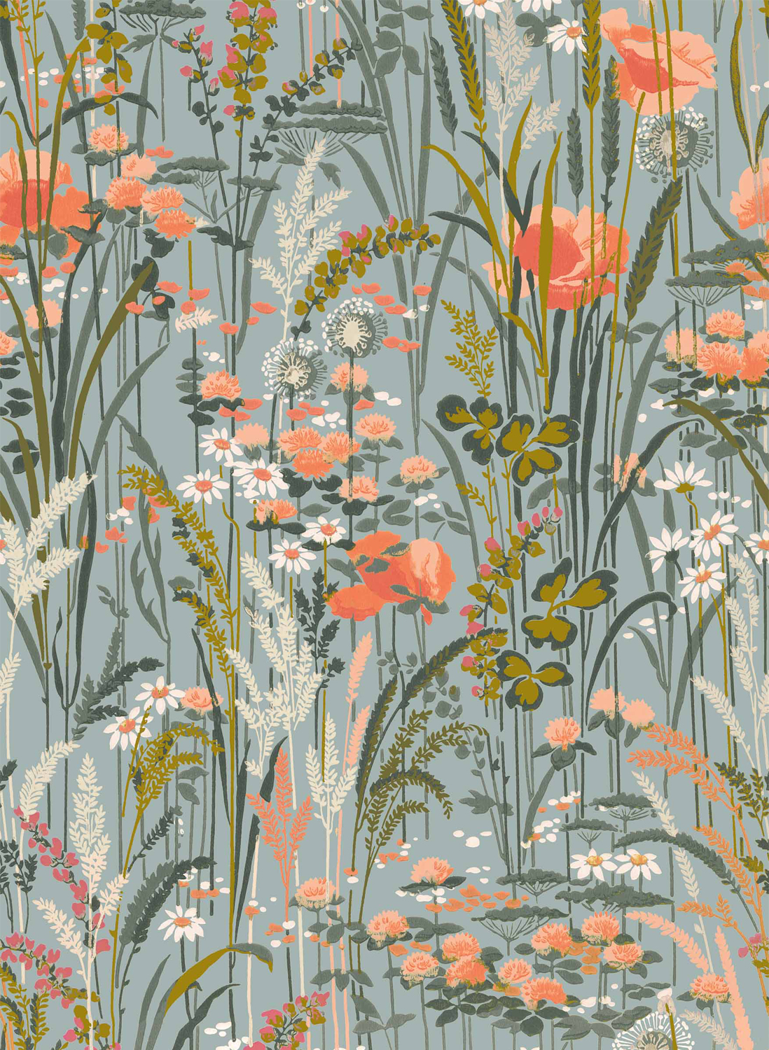 Tapete Pradera - Aqua