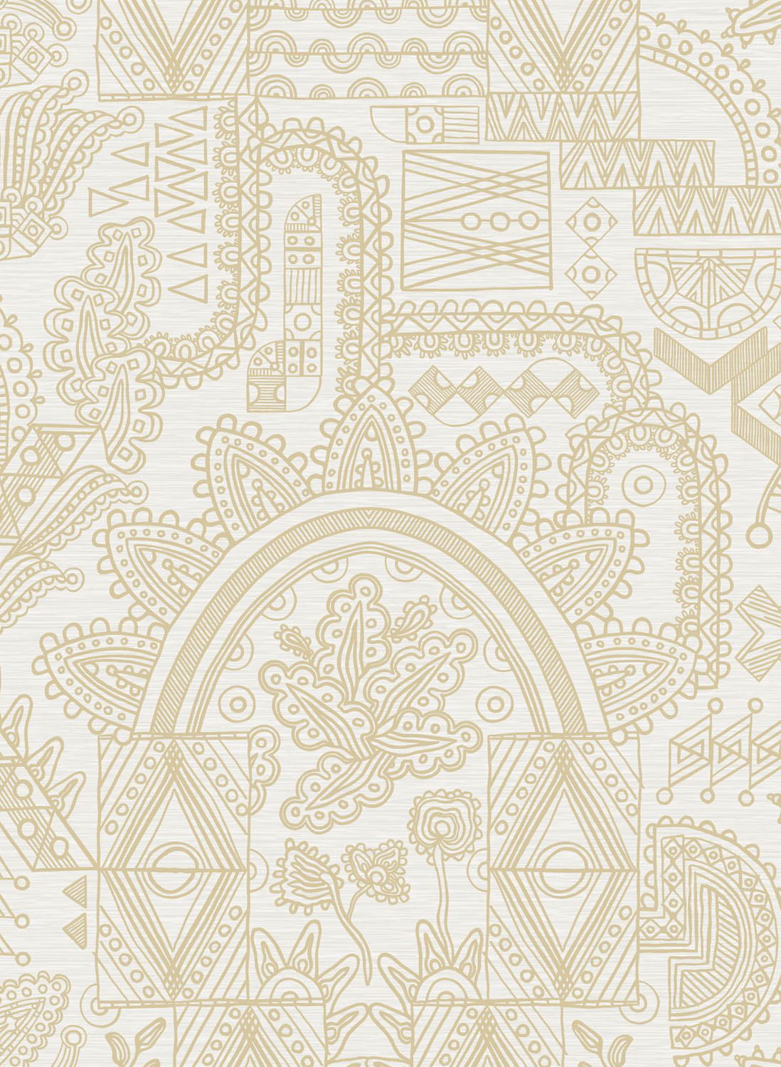 Tapete Joie - White Gold