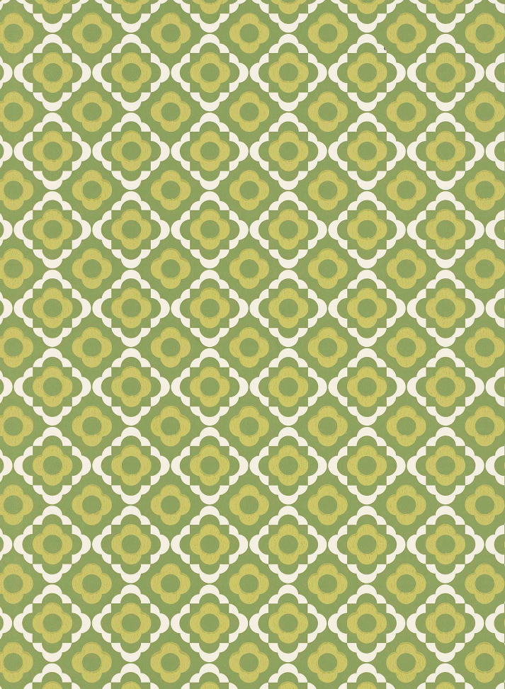 Tapete Quatrefoil - Chelsea Green 3