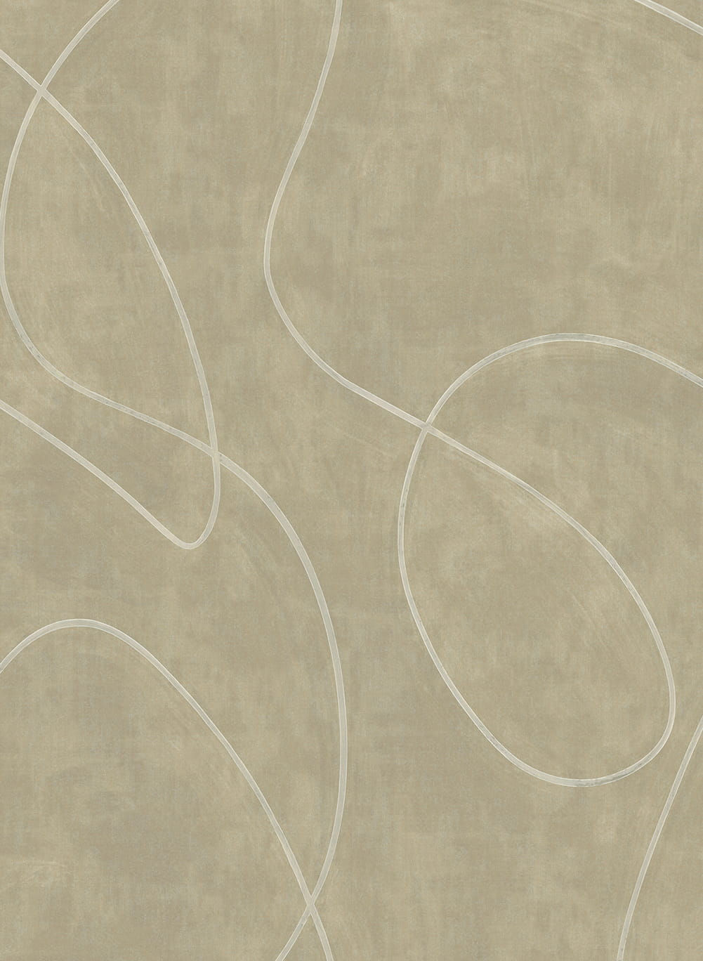 Wandbild Painted Lines - Linen