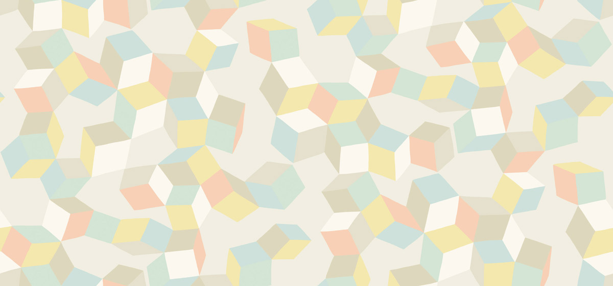 Tapete Puzzle - Pale Pastel