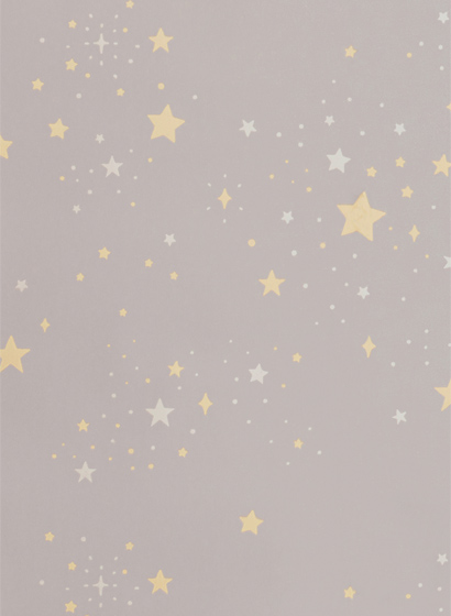 Tapete Sterne - Dusty Lilac