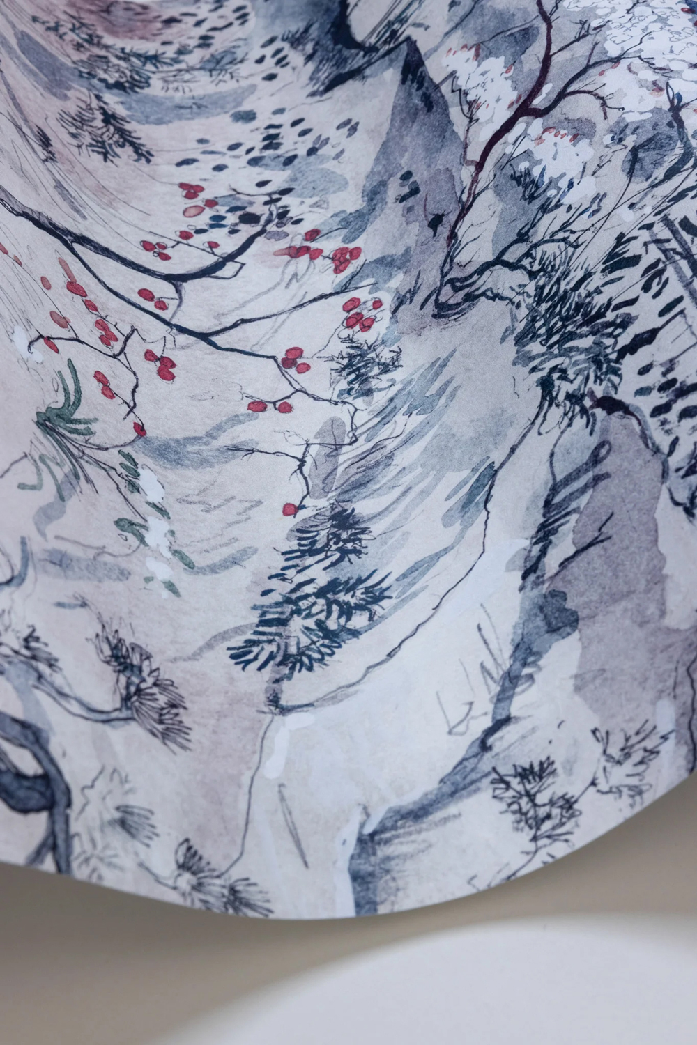 Tapete Japanese Chinoiserie - Pink Opal