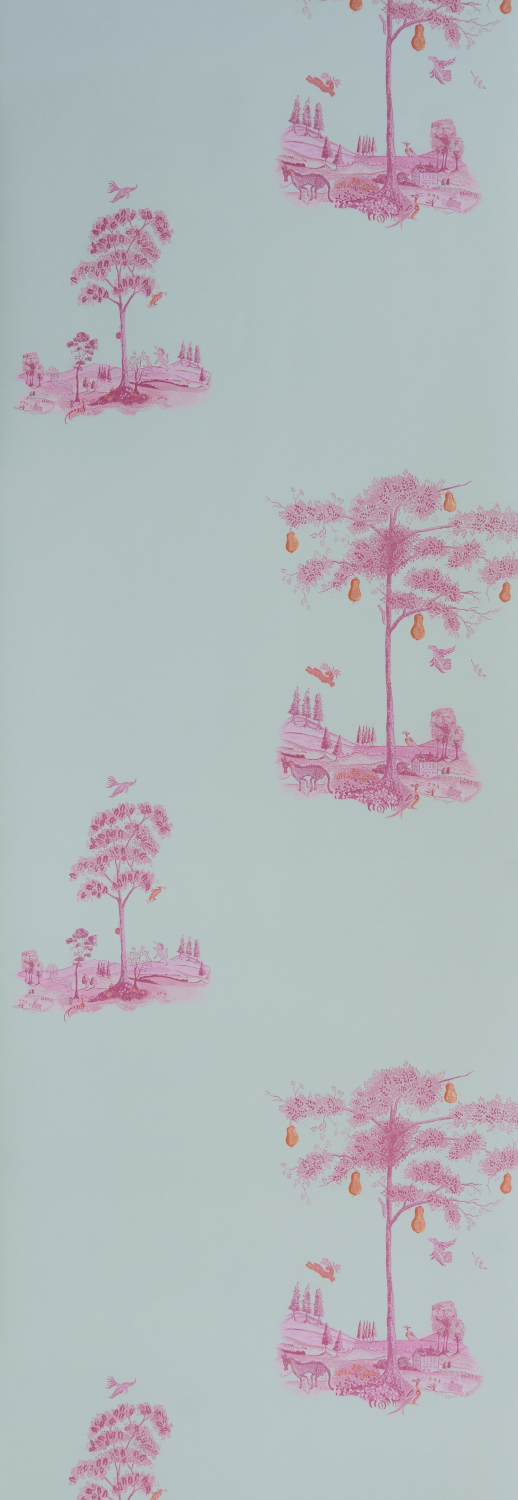 Tapete Pear Tree - Sunset Pink