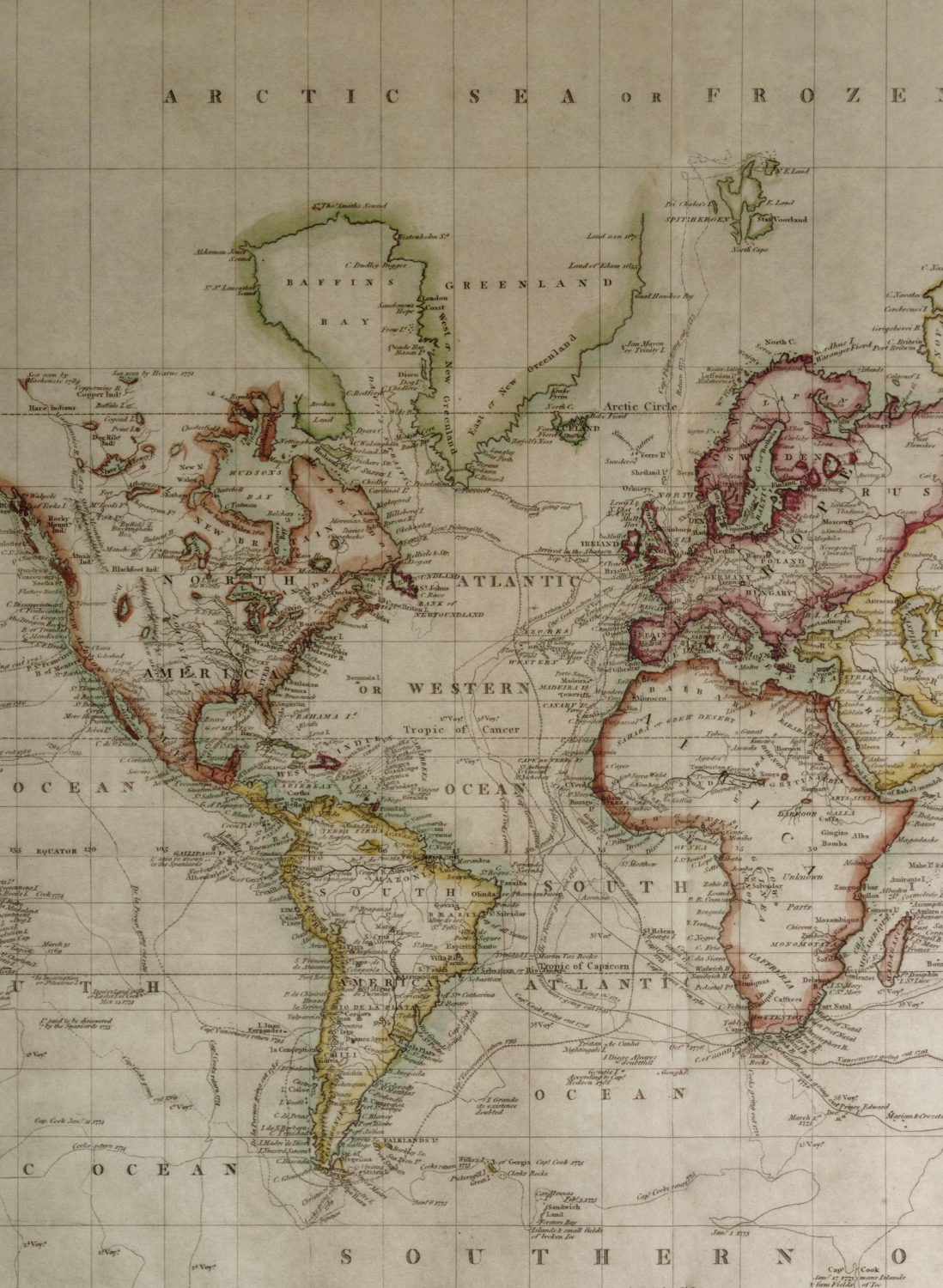 Wandbild Latitude - Schla