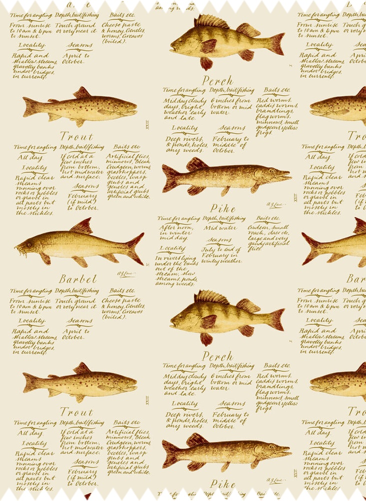Fabric European Fish