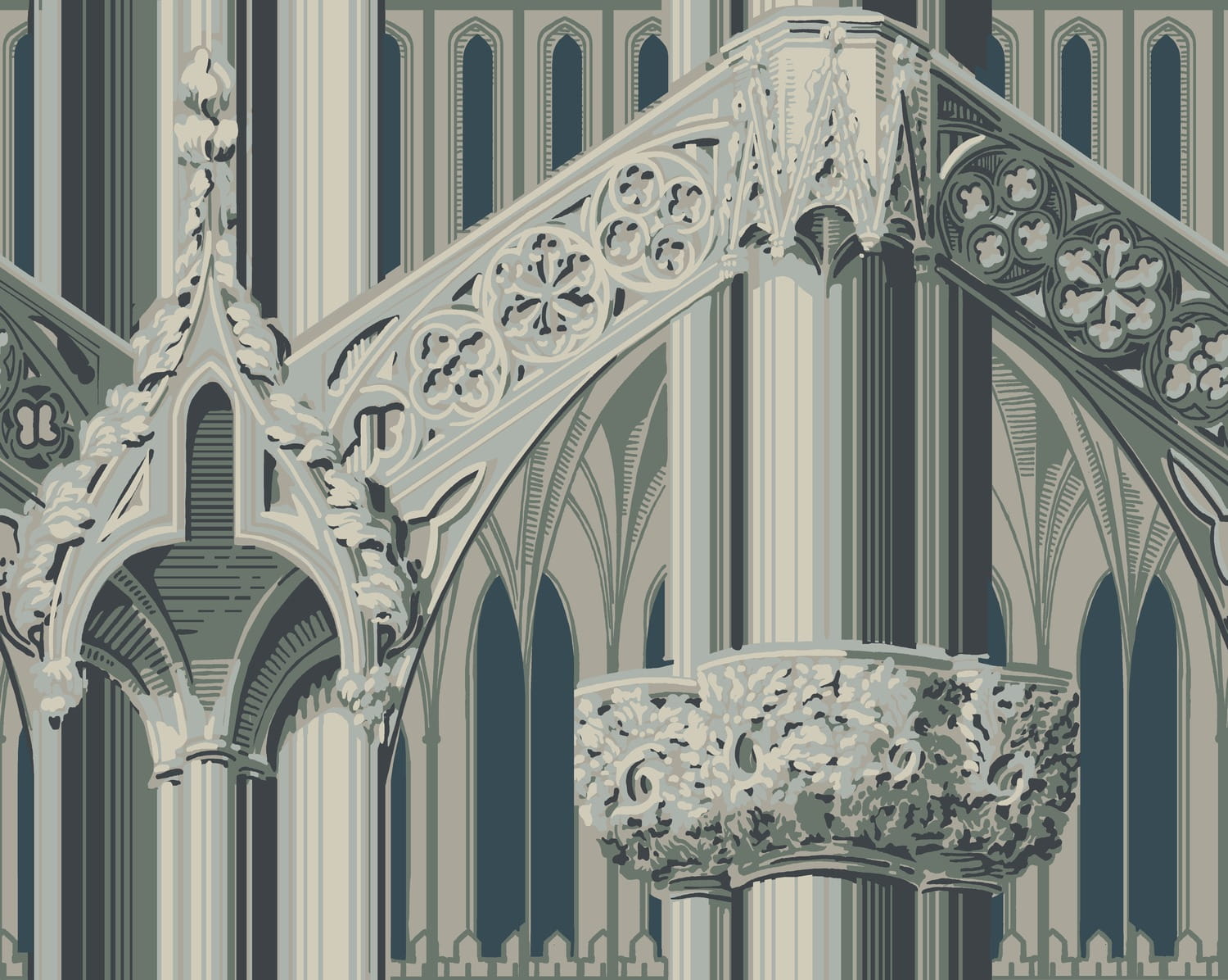 Wallpaper Gothic - 6903