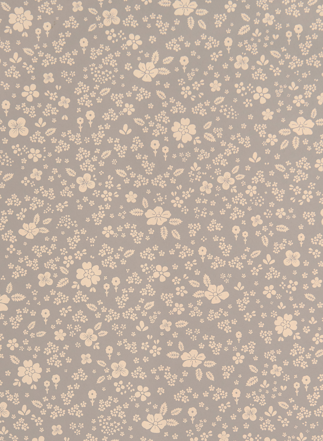 Tapete Flora - Dusty Blue