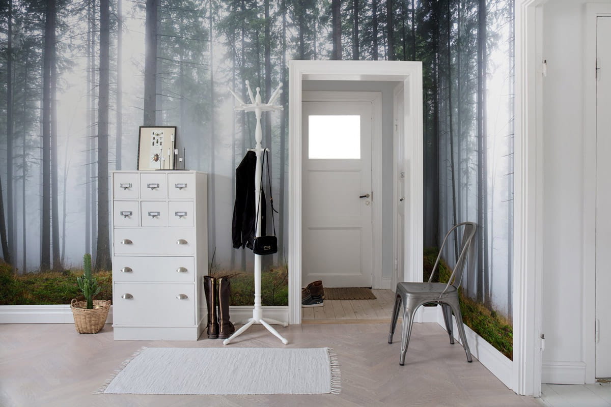 Wandbild Forest Glade
