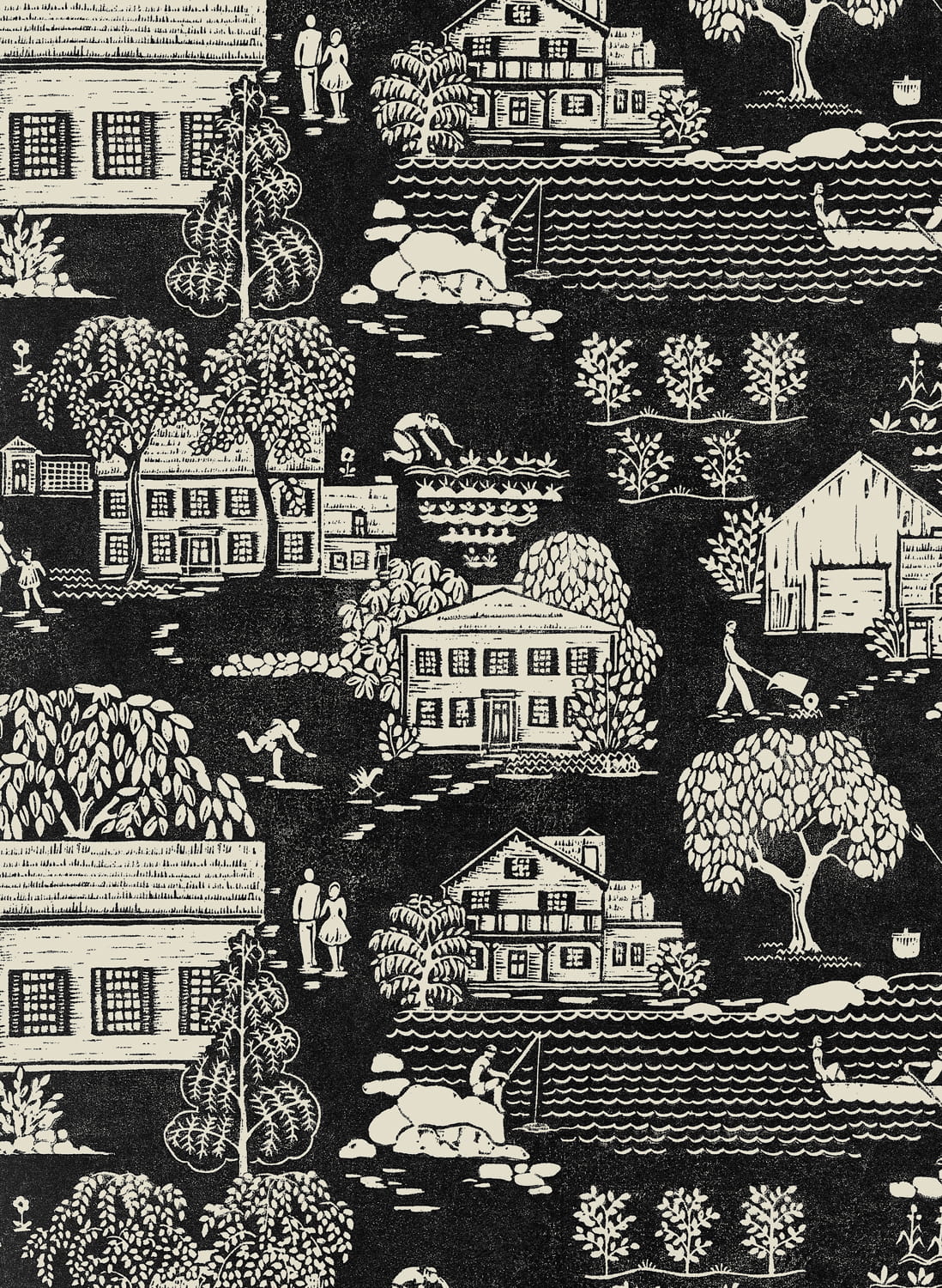 Tapete Farmingdale - Black