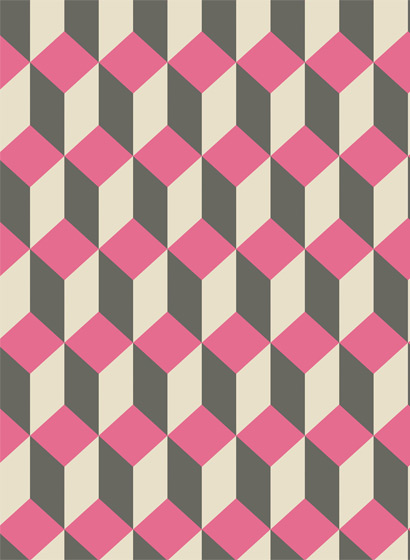 Tapete Delano - Pink & Black