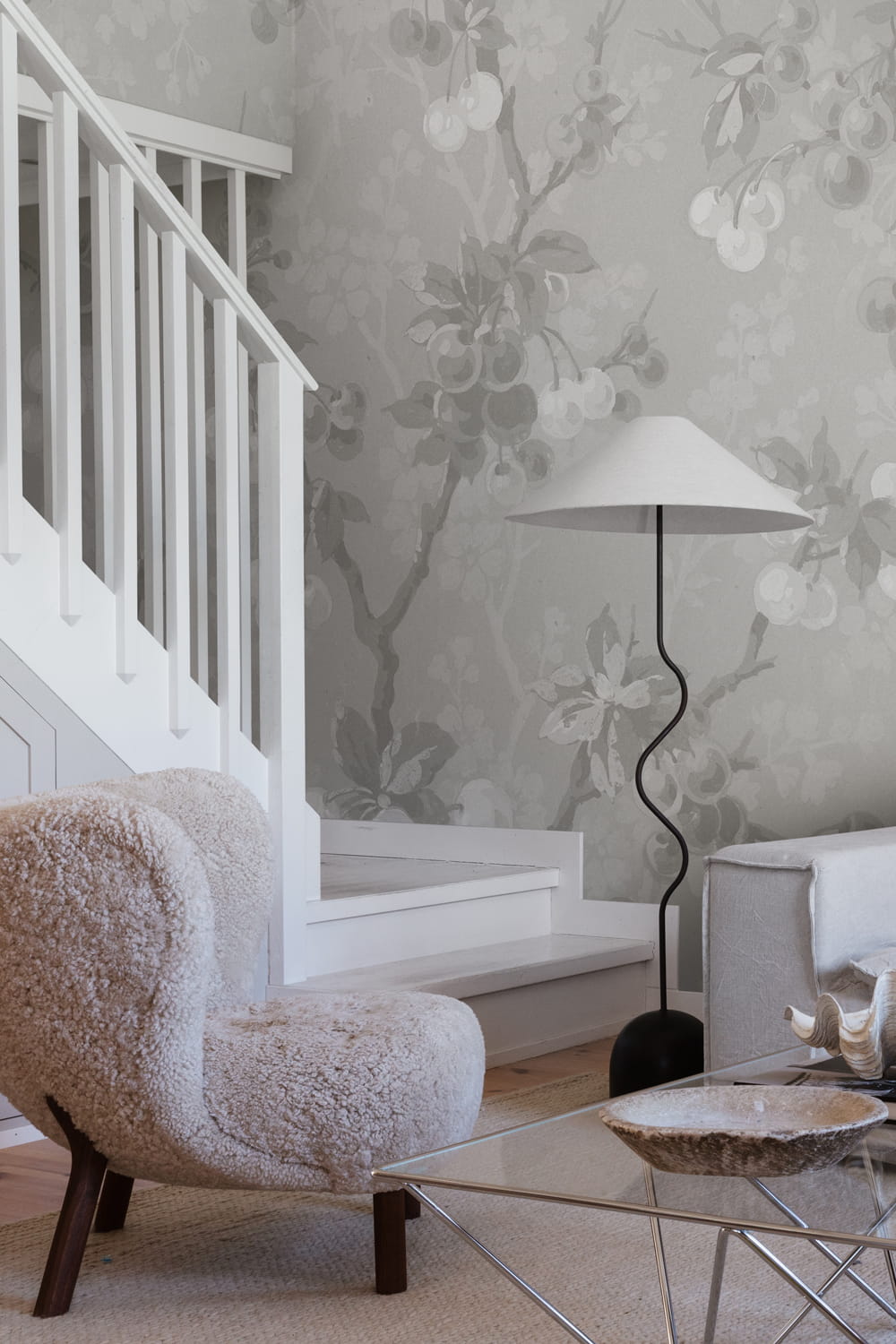 Wandbild Franka - Mineral Grey