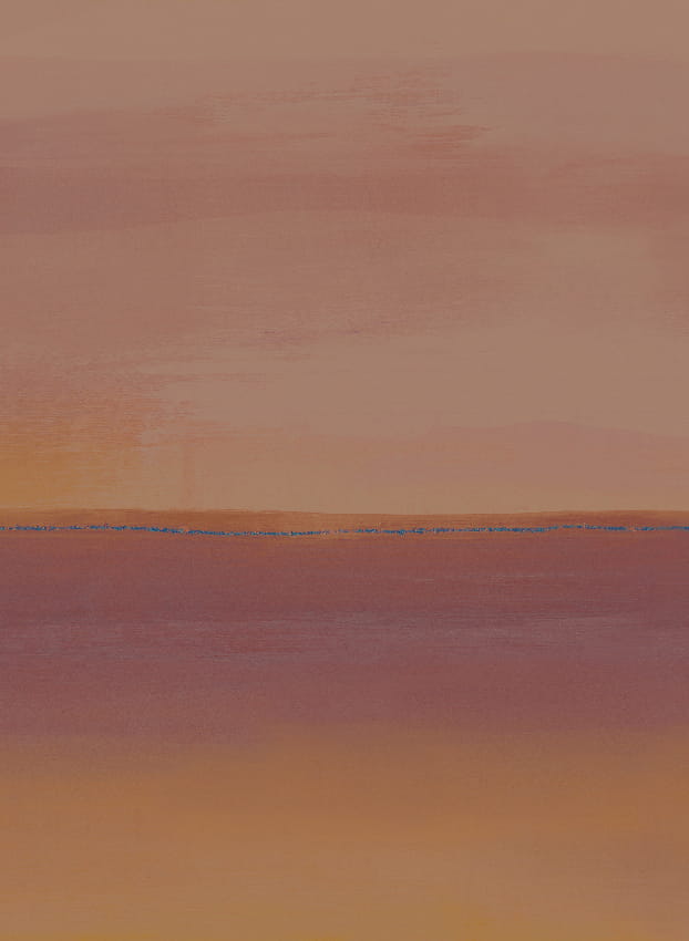 Wandbild Alegranza - Orange Panel 6