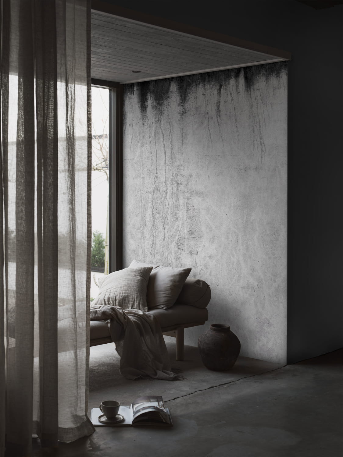 Wandbild Dark Concrete - 9513W