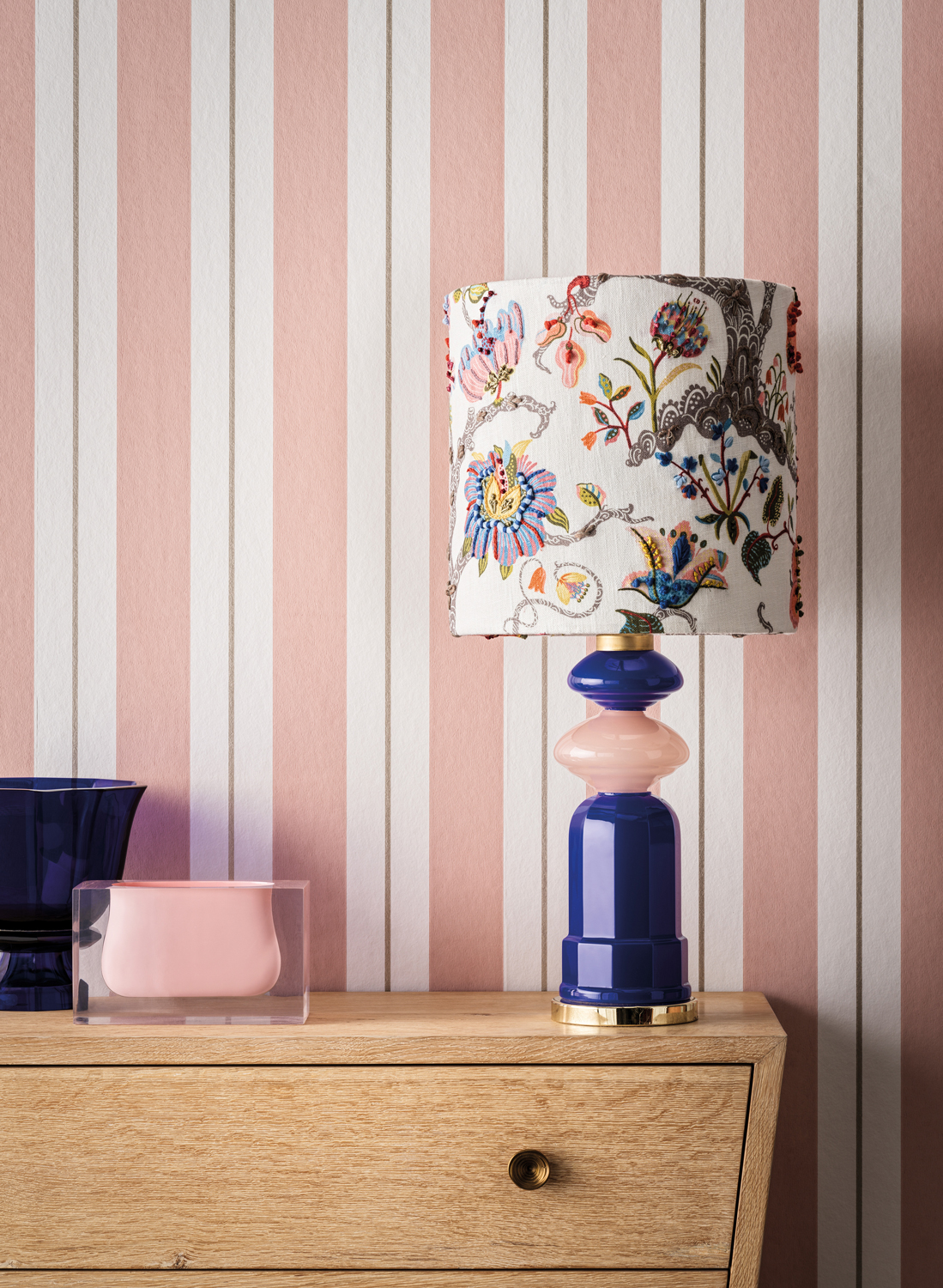 Tapete Bramante Stripe - Blush