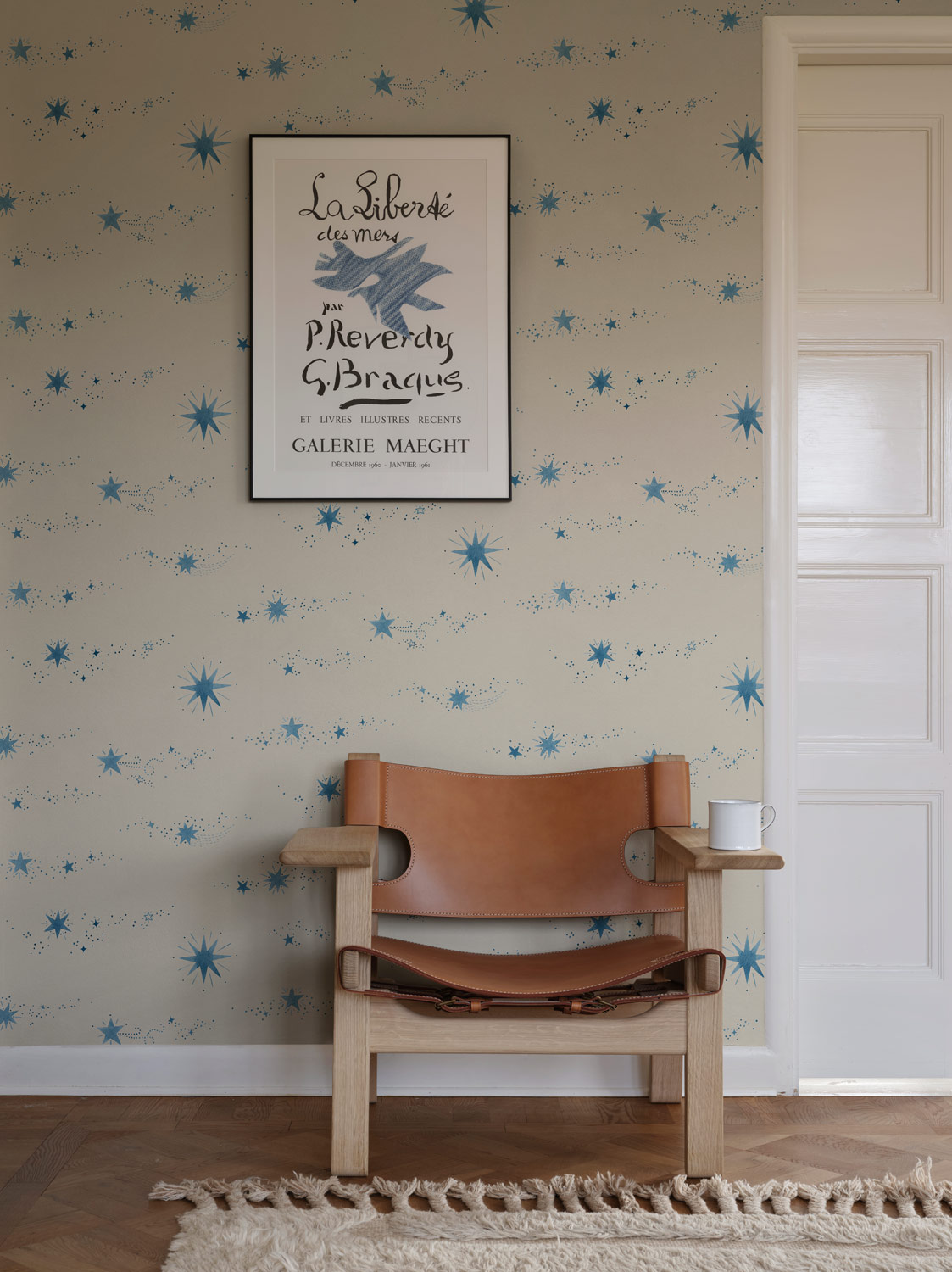 Wandbild Gillis - Blue