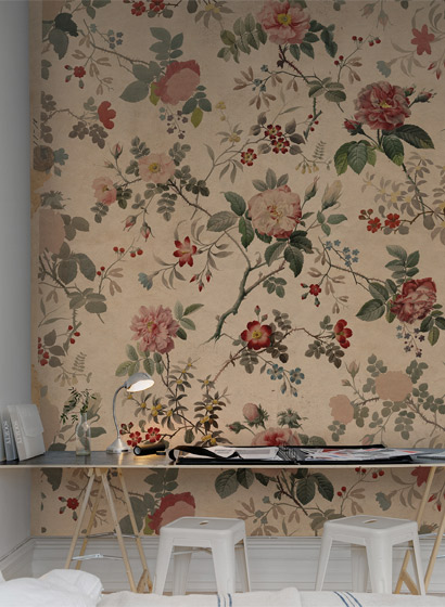 Wandbild Rosegarden