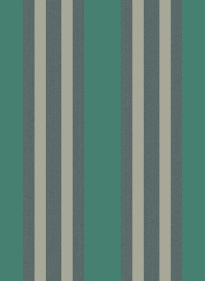 Tapete Polo Stripe - Teal/ Gilver