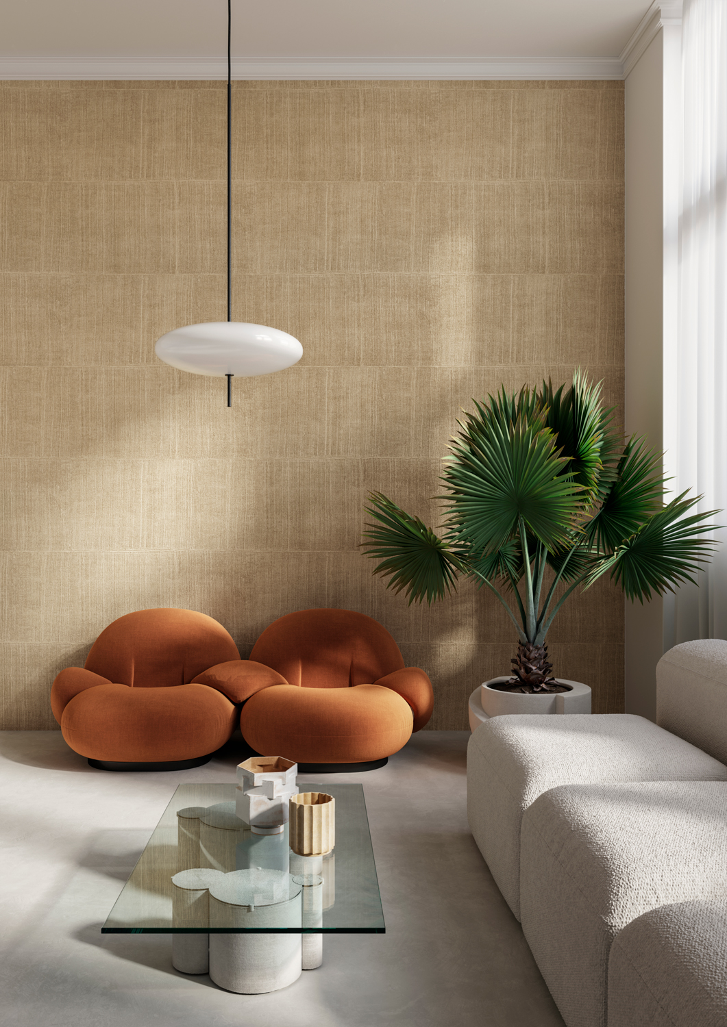Tapete Katan Silk - Camel