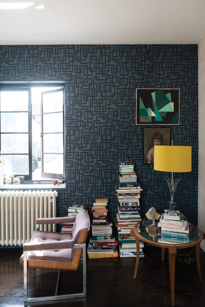 Tapete Enigma - Stiffkey Blue/ Railings