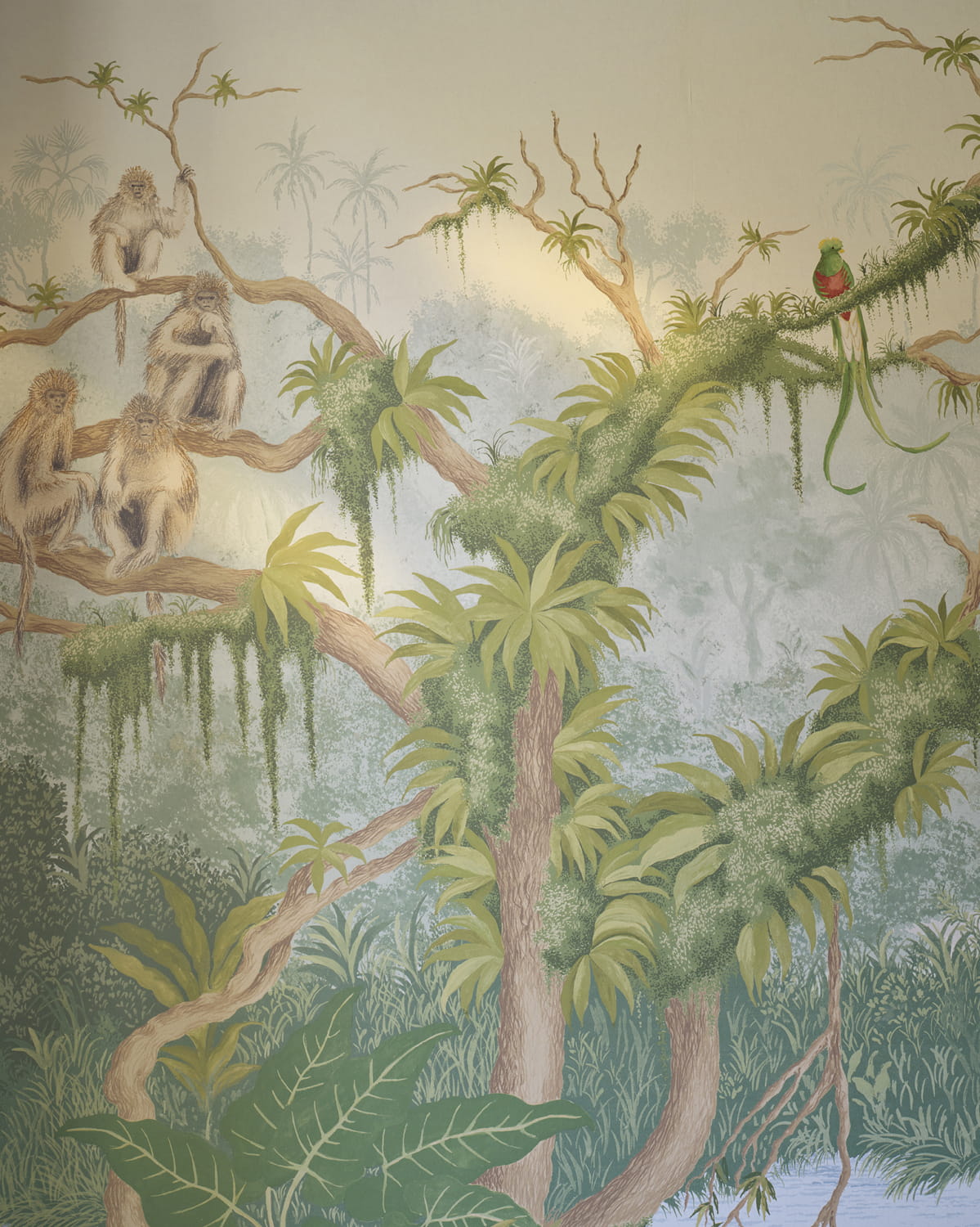 Wandbild Borneo - Printemps