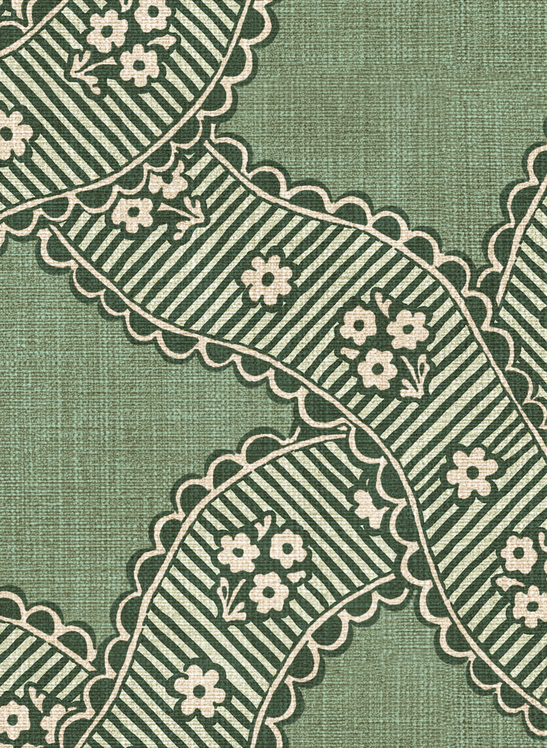 Tapete Annie - green
