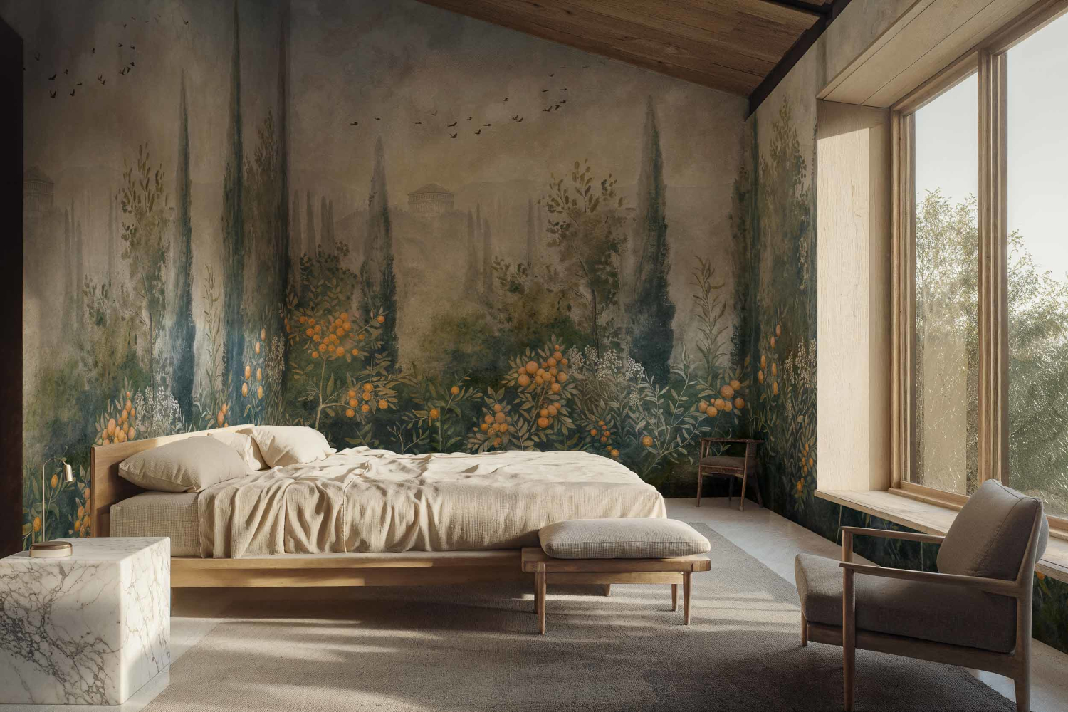Wandbild Frutetto - Winter