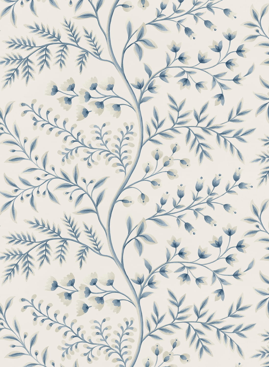  - Blue/ Ivory