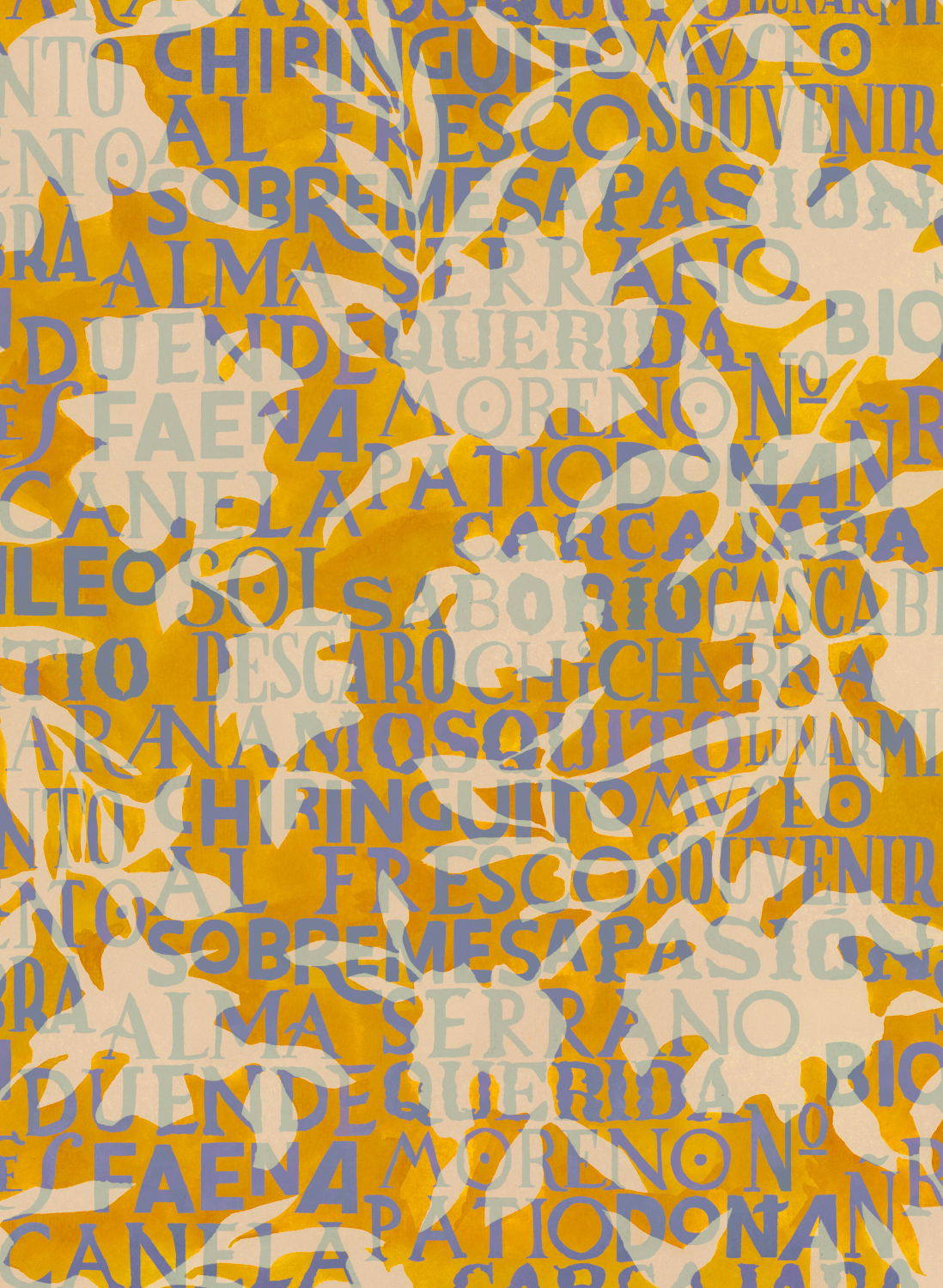 Tapete Jaleo - Yellow