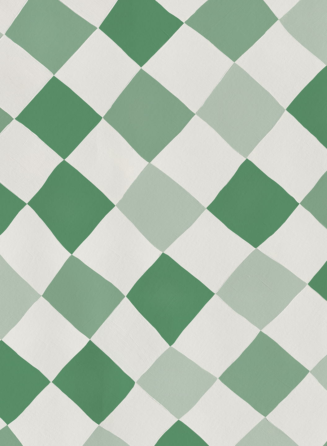 Wandbild Tremble - green