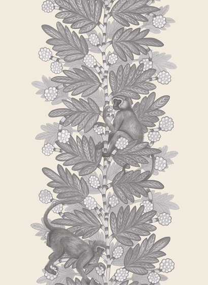 Tapete Acacia - Cream/ Sepia