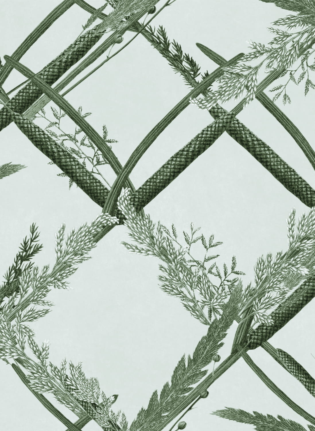 Tapete Ornamental Reed - WP30162