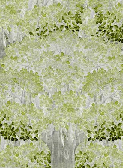 Tapete Savage Leaves - WP20445