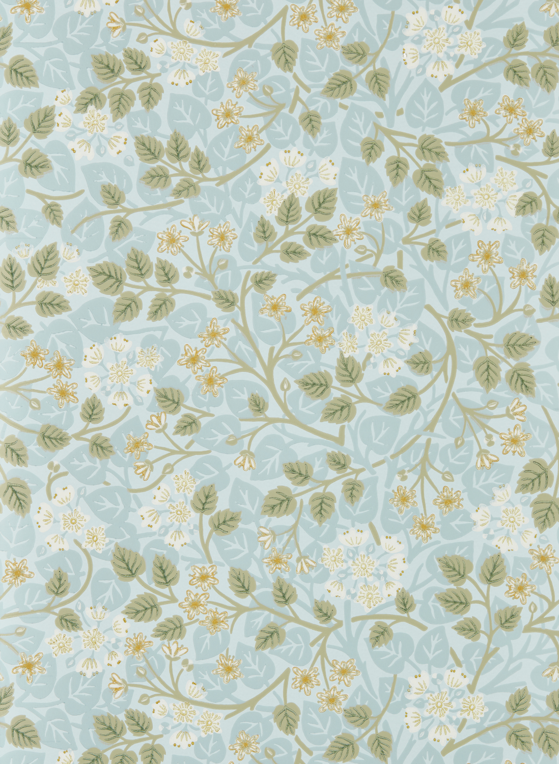 Tapete Silver Lime - Mineral & Gooseberry