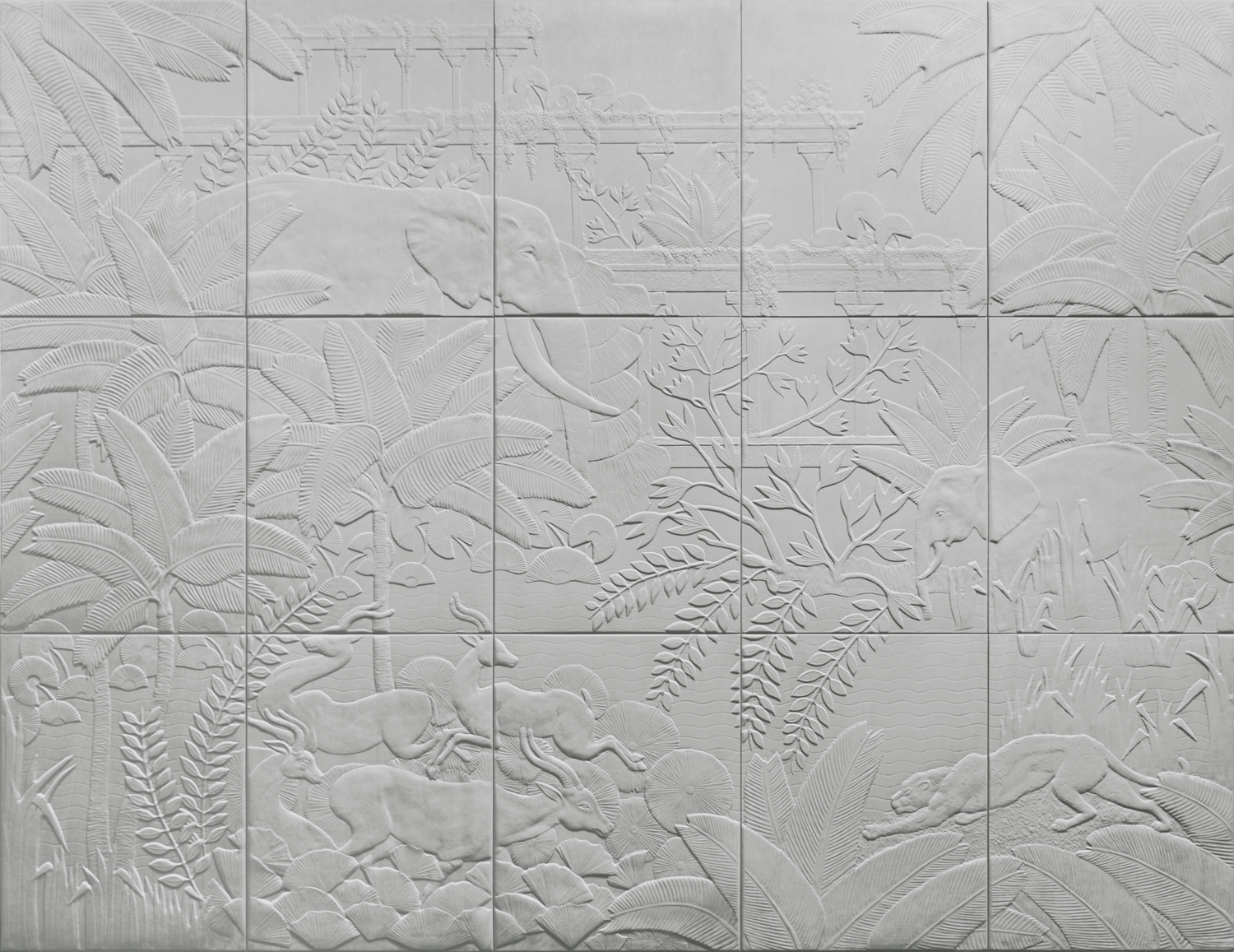 Wandbild Between Rivers - Feather