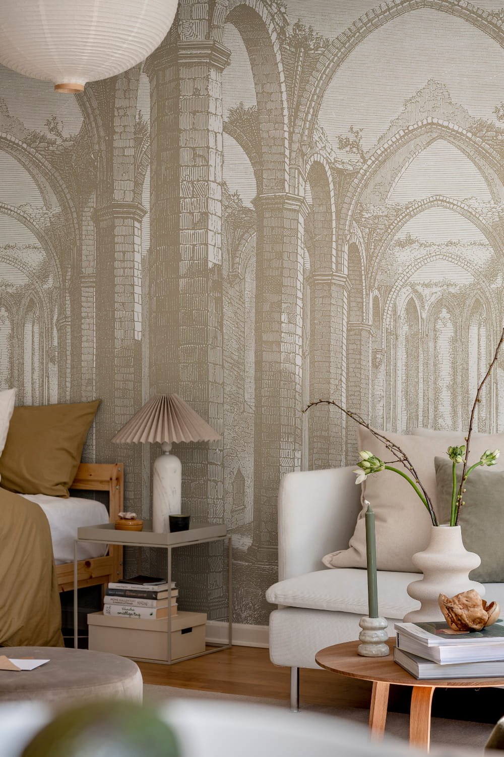 Wandbild Gothic Arches - Sand