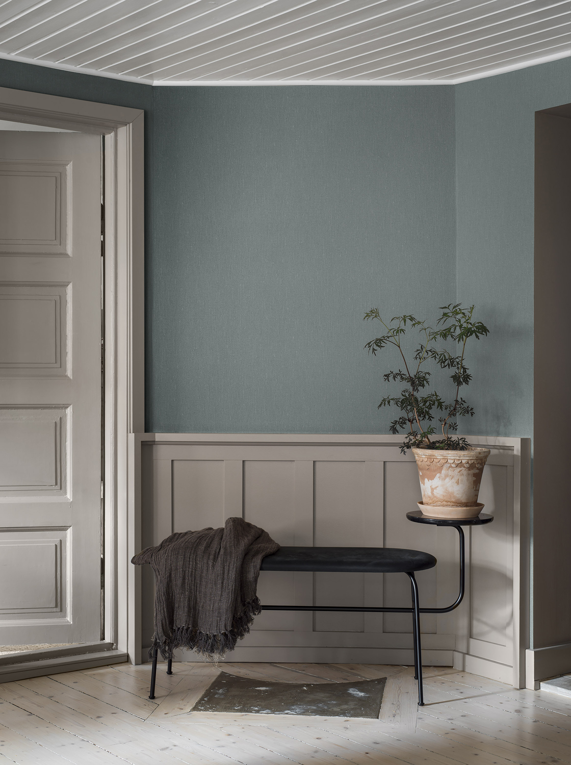 Tapete Linen - Dusty Denim