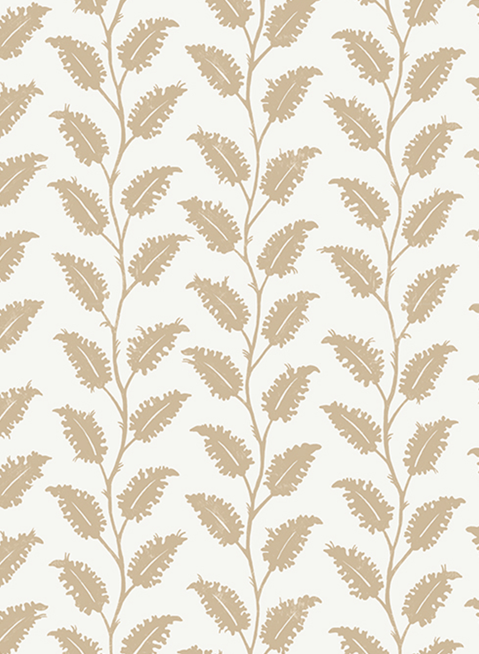 Tapete Leaf Wiggle - Stepping Stone/ Skirting White
