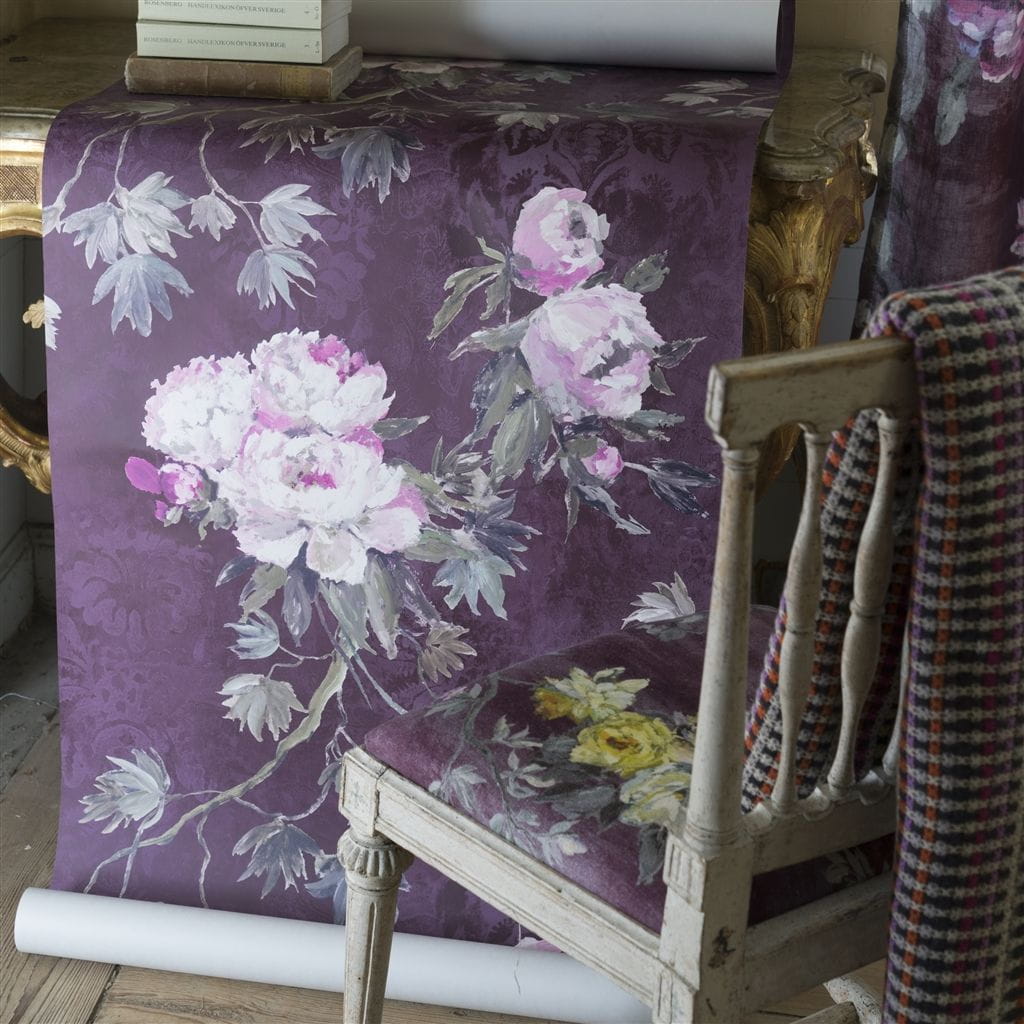 Tapete Floreale - Damson