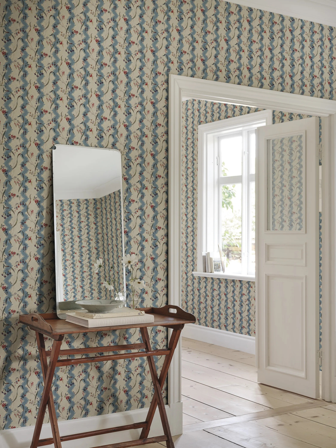 Wandbild Beatrice - Blue