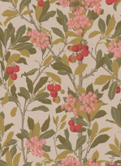 Tapete Strawberry Tree - Pink & Linen