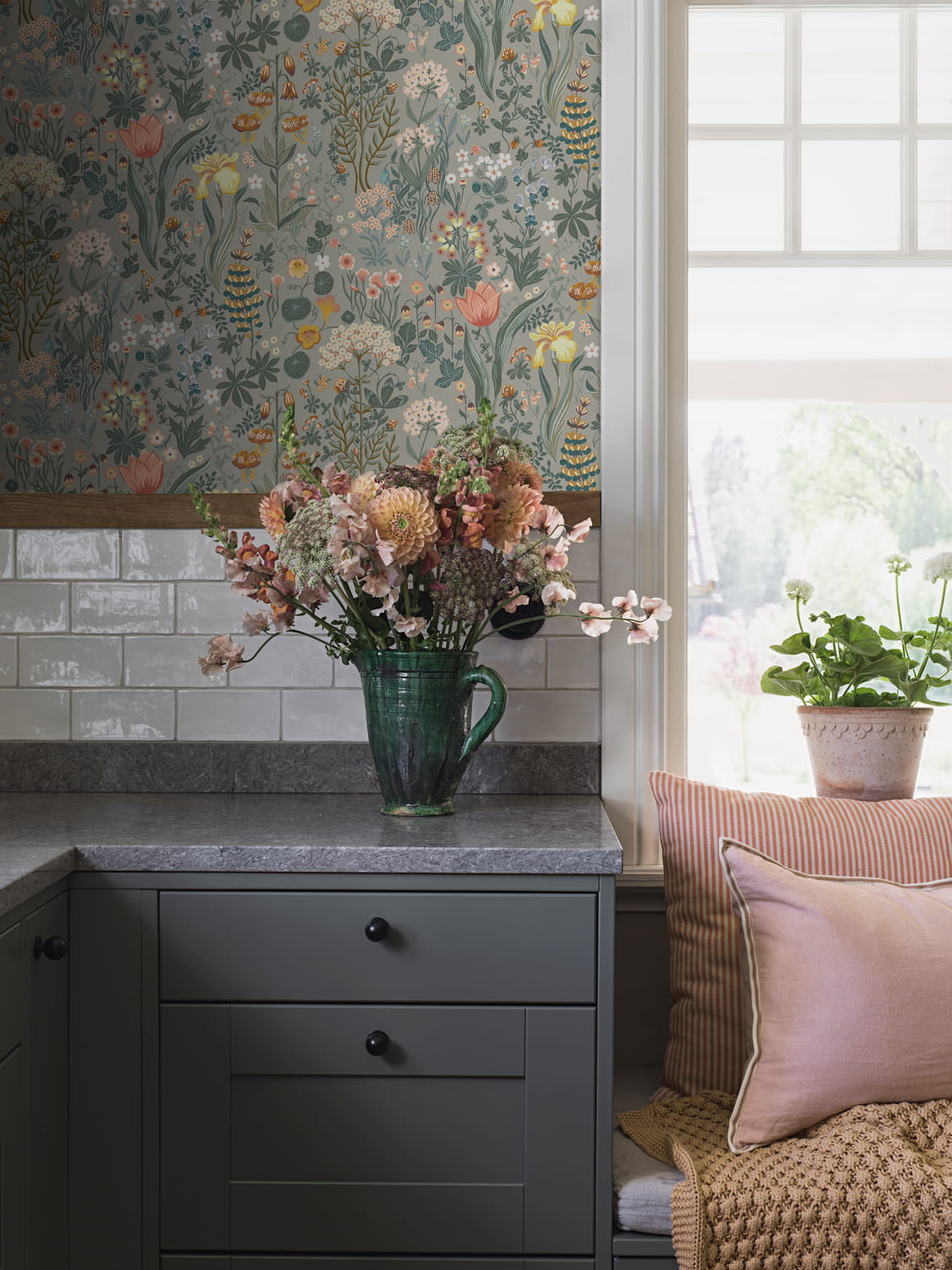 Wallpaper Blomsterhav - 2054