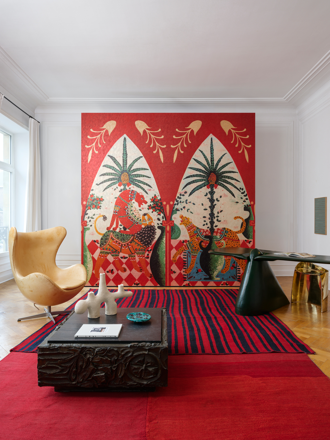 Wandbild Armalu - Rosso