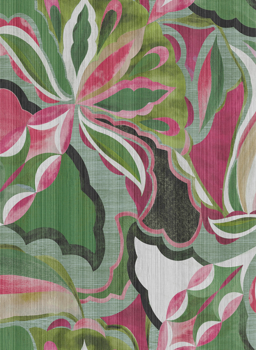Tapete Myriad - Pistachio Pink