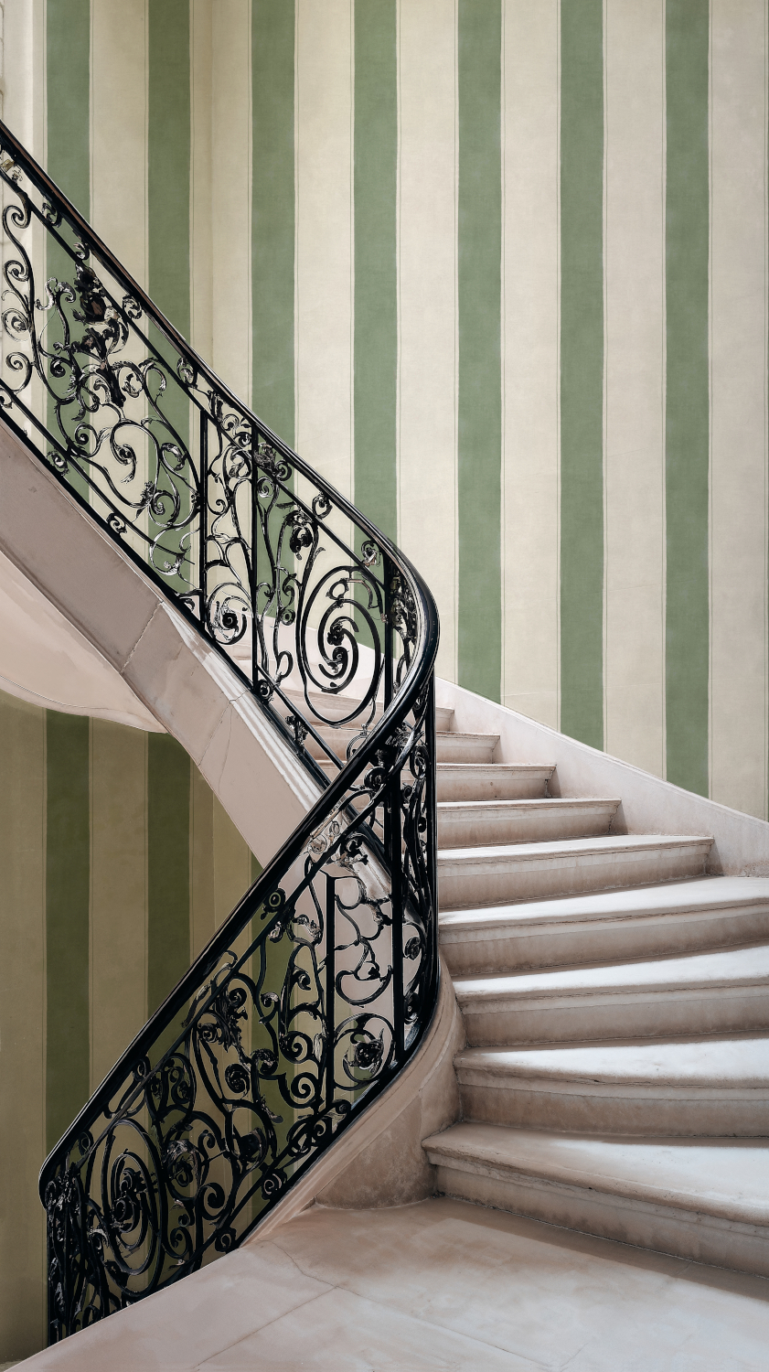 Tapete Florentine Stripe - Sage