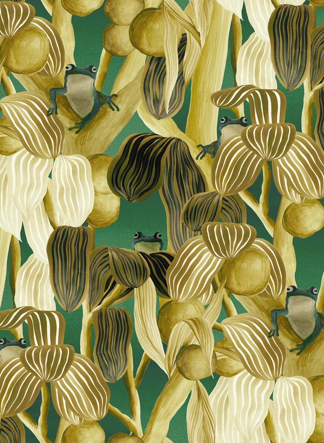 Tapete Les Grenouilles De Chavroches - Camouflage