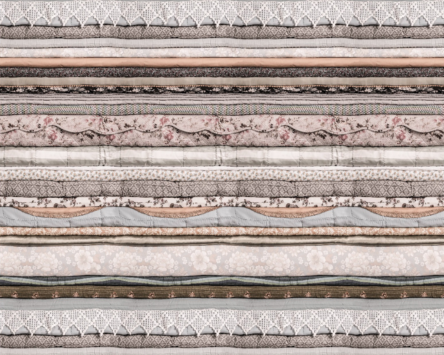 Wandbild Her Royal Slumber - Vintage