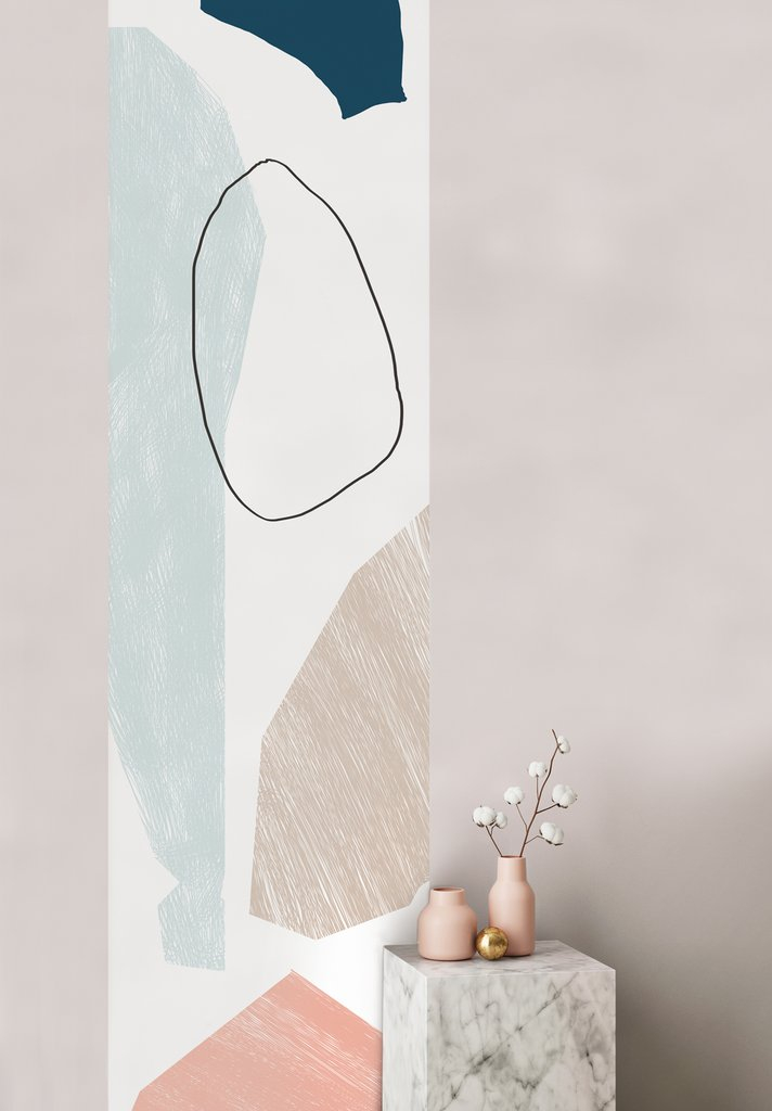 Wandbild Anastasie N1 - Multicouleur