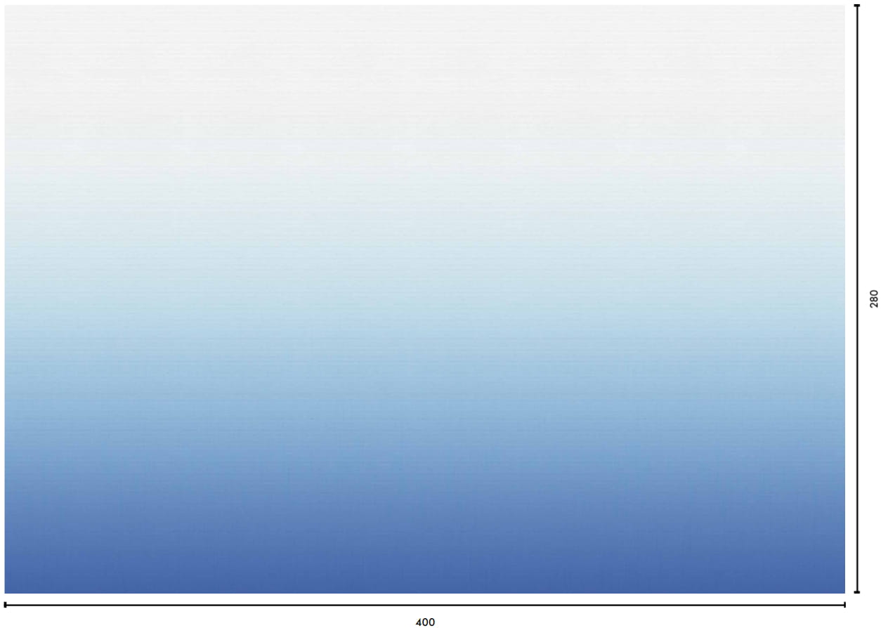 Wandbild Foradada - Indigo